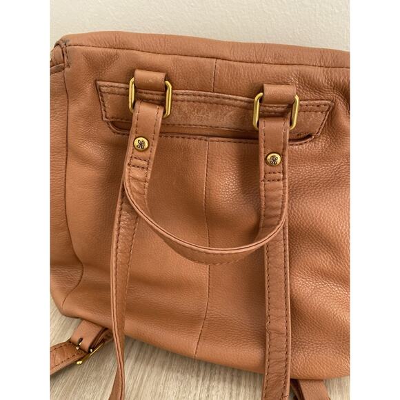 Hobo River Leather Backpack Whiskey Camel Tan Boho Cottagecore Preppy - Picture 8 of 16